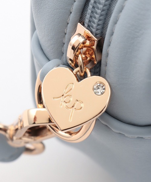 KP DECO（ケーピーデコ）の「合皮ショルダーバッグ（ショルダーバッグ・キッズ・オフホワイト/サックスブルー/ブラック・FREE）」の7枚目の写真