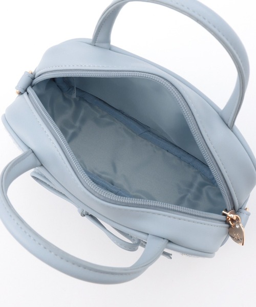 KP DECO（ケーピーデコ）の「合皮ショルダーバッグ（ショルダーバッグ・キッズ・オフホワイト/サックスブルー/ブラック・FREE）」の8枚目の写真