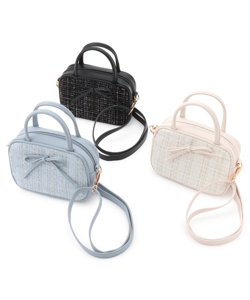 KP DECO（ケーピーデコ）の「合皮ショルダーバッグ（ショルダーバッグ・キッズ・オフホワイト/サックスブルー/ブラック・FREE）」の9枚目の写真