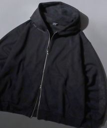 SITRY(�V�g���[)��Trival Logo �� Rose Design Hoodie/�g���C�o�����S  �t�����[�h�J �I�[�o�[�T�C�Y �_�u���W�b�v �t���W�b�v�p�[�J�[ �t�[�f�B�[ �p�[�J�[ �X�E�F�b�g ���f�B�[�X �����Y(�p�[�J�[)