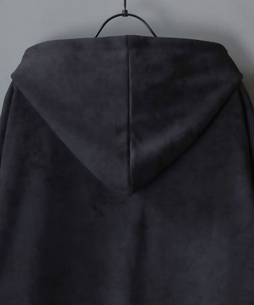 SITRY(シトリー)の「Trival Logo & Rose Design Hoodie/トライバルロゴ フラワー刺繍 オーバーサイズ ダブルジップ フルジップパーカー フーディー パーカー スウェット レディース メンズ(パーカー・メンズ・ブラウン/ブラック/ワイン/ブラウン系その他・L/M)」の12枚目の写真