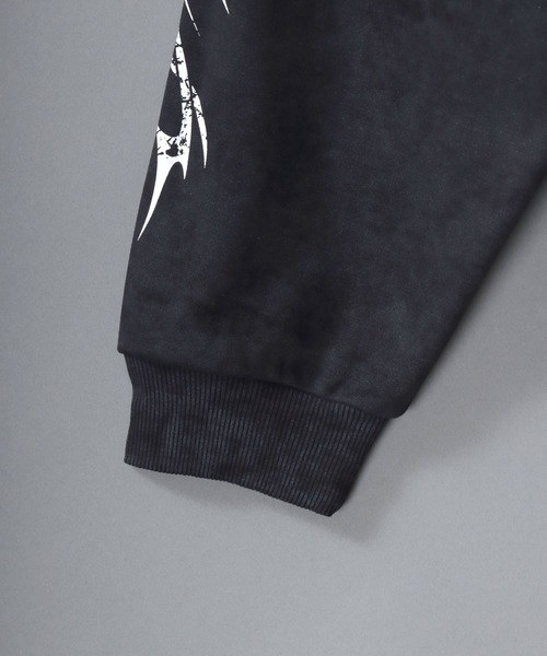 SITRY(シトリー)の「Trival Logo & Rose Design Hoodie/トライバルロゴ フラワー刺繍 オーバーサイズ ダブルジップ フルジップパーカー フーディー パーカー スウェット レディース メンズ(パーカー・メンズ・ブラウン/ブラック/ワイン/ブラウン系その他・L/M)」の18枚目の写真