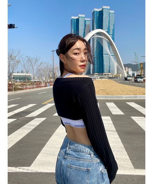 AVANDRESS(アバンドレス )の「BUCKLE WIDE DENIM PANTS STONE BLUE(デニムパンツ・レディース・その他・X-LARGE/LARGE/MEDIUM)」の14枚目の写真