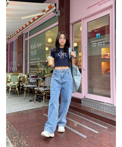 AVANDRESS(アバンドレス )の「BUCKLE WIDE DENIM PANTS STONE BLUE(デニムパンツ・レディース・その他・X-LARGE/LARGE/MEDIUM)」の16枚目の写真