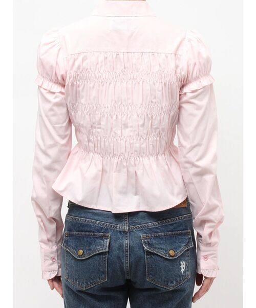 jouetie(ジュエティ)の「レイヤードスリーブシャーリングブラウス(シャツ/ブラウス・レディース・オフホワイト/ブルー/ピンク・MEDIUM)」の8枚目の写真