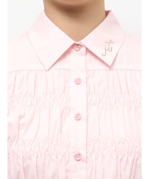 jouetie(ジュエティ)の「レイヤードスリーブシャーリングブラウス(シャツ/ブラウス・レディース・オフホワイト/ブルー/ピンク・MEDIUM)」の9枚目の写真