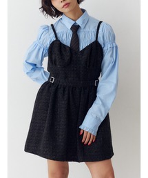 jouetie | レイヤードスリーブシャーリングブラウス(シャツ/ブラウス)