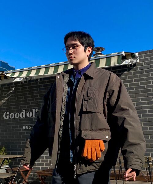 GUBIN（グビン）の「カラーパディングワークジャケット（ブルゾン・レディース・その他・LARGE）」の2枚目の写真