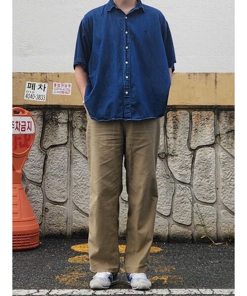 MUSINSA STANDARD（ムシンサスタンダード）の「ホワイトサテンオフィサーパンツ [サンドベージュ]（その他パンツ・メンズ・その他・26/27/28/36/40/29/30/31/32/33/34/38/42）」の11枚目の写真