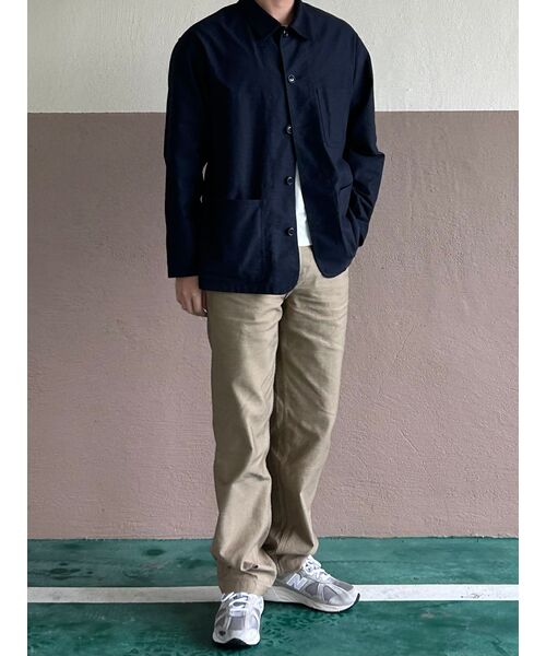 MUSINSA STANDARD（ムシンサスタンダード）の「ホワイトサテンオフィサーパンツ [サンドベージュ]（その他パンツ・メンズ・その他・26/27/28/36/40/29/30/31/32/33/34/38/42）」の13枚目の写真