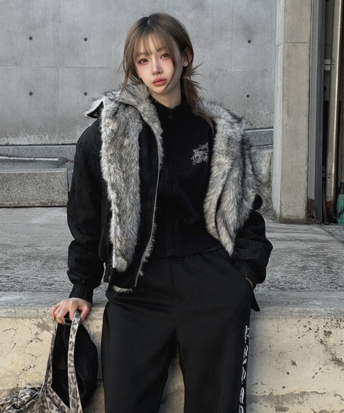 ダブルカラーファージャケット（テーラードジャケット）｜KsG