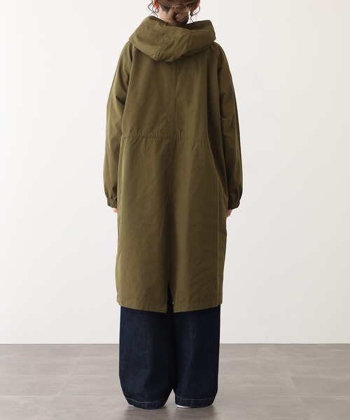 OMNES（オムネス）の「撥水加工マウンテンパーカー ロング（マウンテンパーカー・レディース・キャメル/カーキ・M）」の13枚目の写真
