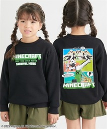 QUNTSTYLE（キュントスタイル）の「【MINECRAFT（マインクラフト）】裏起毛プリントトレーナー（スウェット・キッズ）」
