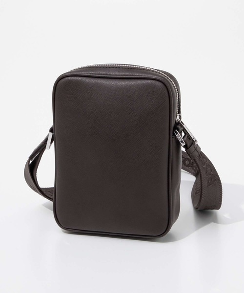 BOSS（ボス）の「BOSS Zair NS zip ボス ザイル レポーター ショルダーバッグ（ショルダーバッグ・メンズ・ダークブラウン・FREE）」の13枚目の写真