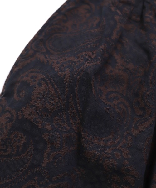 SPELLBOUND（スペルバウンド）の「[SPELLBOUND / スペルバウンド] オーガニックペイズリージャカード フェザーパンツ（その他パンツ・メンズ・ブラウン系その他・32inch/30inch）」の7枚目の写真