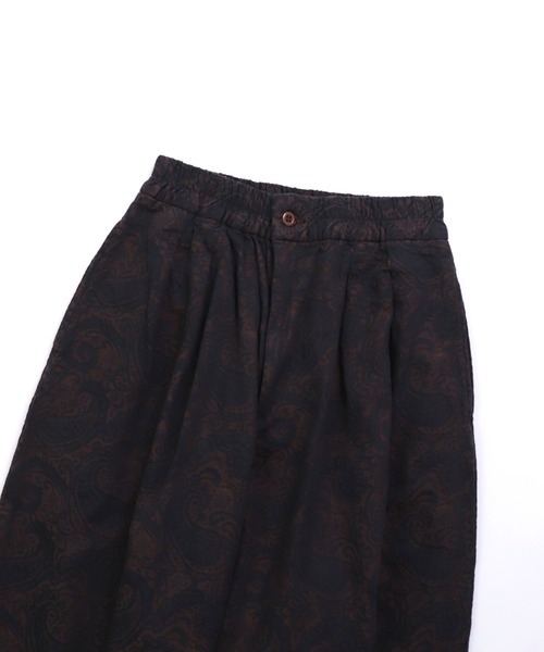 SPELLBOUND（スペルバウンド）の「[SPELLBOUND / スペルバウンド] オーガニックペイズリージャカード フェザーパンツ（その他パンツ・メンズ・ブラウン系その他・32inch/30inch）」の14枚目の写真