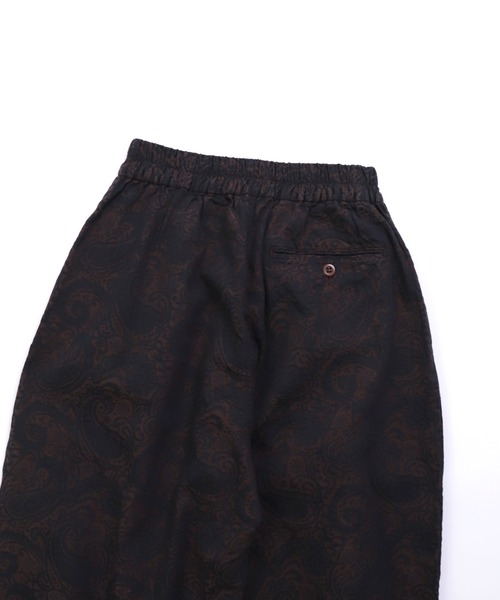 SPELLBOUND（スペルバウンド）の「[SPELLBOUND / スペルバウンド] オーガニックペイズリージャカード フェザーパンツ（その他パンツ・メンズ・ブラウン系その他・32inch/30inch）」の15枚目の写真