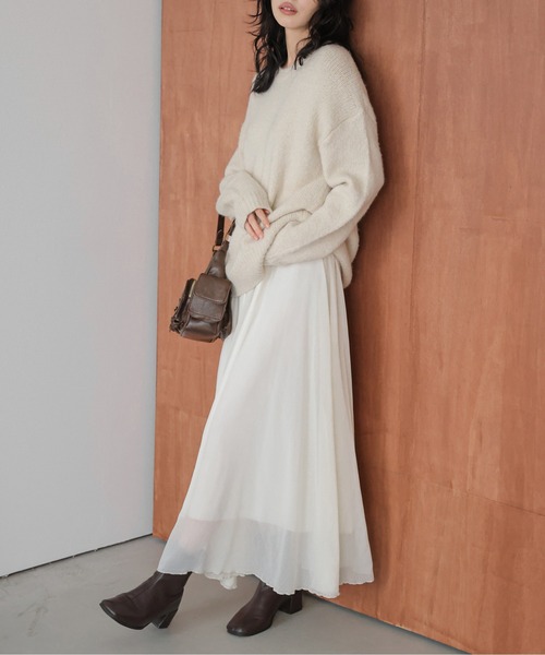 セール】エアリーシアー フレアスカート（スカート）｜SUGAR BISKET