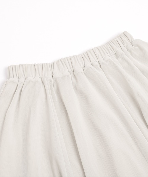 セール】エアリーシアー フレアスカート（スカート）｜SUGAR BISKET