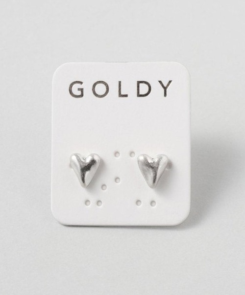 GOLDY(ゴールディ)の「【GOLDY】プチ ハート ピアス 1251101(ピアス(両耳用)・レディース・ゴールド系その他2/シルバー/シルバー系その他2/ピンク/ゴールド・FREE)」の11枚目の写真