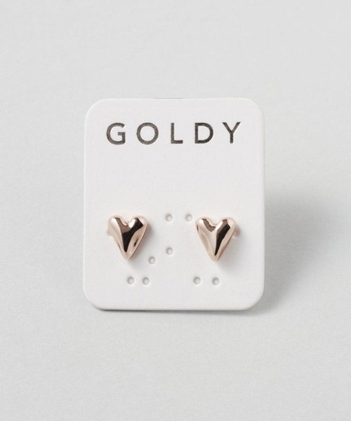 GOLDY(ゴールディ)の「【GOLDY】プチ ハート ピアス 1251101(ピアス(両耳用)・レディース・ゴールド系その他2/シルバー/シルバー系その他2/ピンク/ゴールド・FREE)」の8枚目の写真