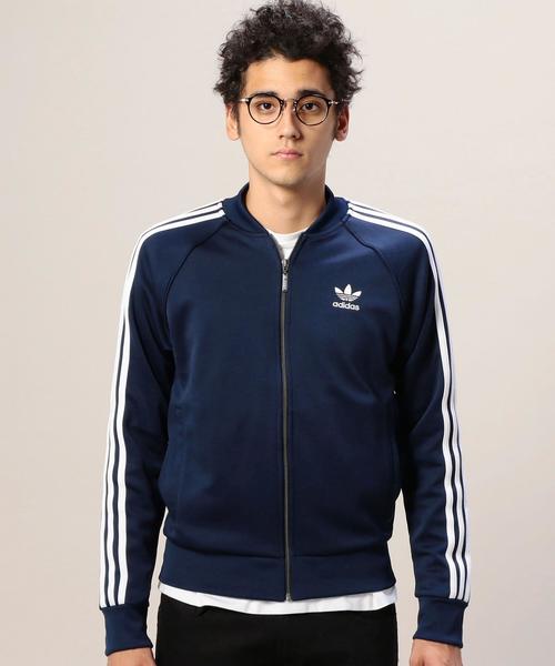 adidas（アディダス）の「＜adidas＞ SST TRACK TOP/アウター ◆（ブルゾン・メンズ・ネイビー・SMALL/LARGE）」の3枚目の写真