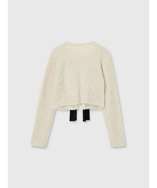 フロントリボンニットトップス（ニット/セーター）｜EIMY ISTOIRE