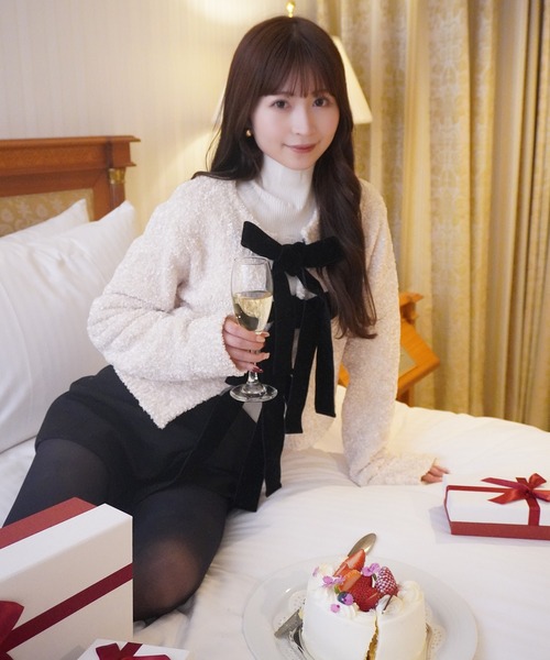 フロントリボンニットトップス（ニット/セーター）｜EIMY ISTOIRE