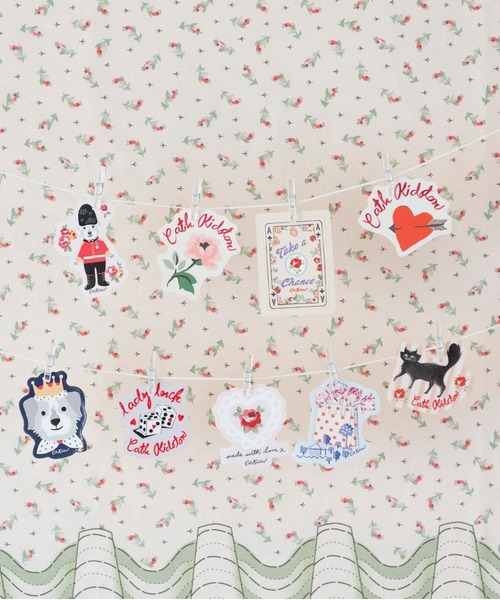 Cath Kidston(キャスキッドソン)の「ステッカーセットLondon Crown(ステッカー/テープ・レディース・ネイビー/ピンク/サックスブルー/サックスブルー系/レッド/ライトピンク・FREE)」の1枚目の写真