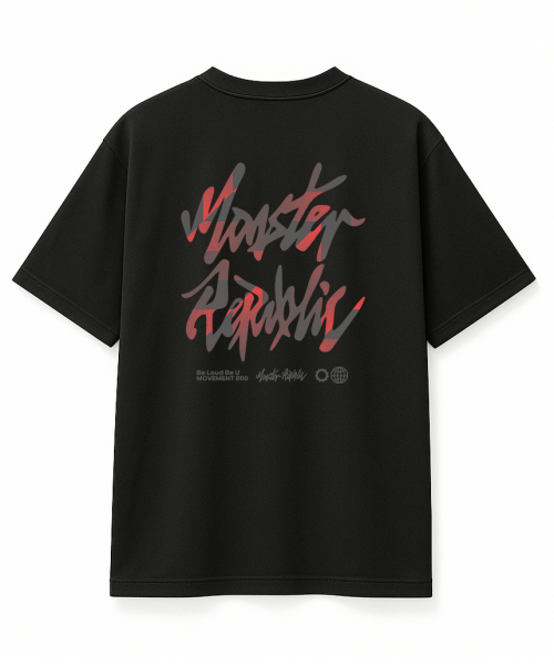 MONSTER REPUBLIC(モンスターリパブリック)の「ミストロゴレッドTシャツブラック_8110(Tシャツ/カットソー・レディース・その他・SMALL/MEDIUM/LARGE/X-LARGE)」の2枚目の写真