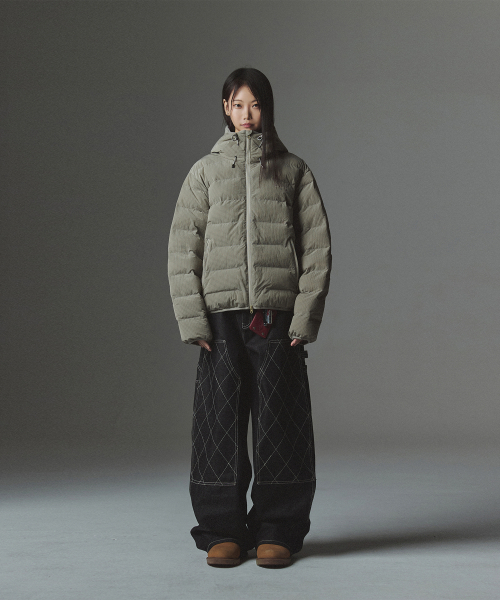 NOT4NERD(ノットフォーナード)の「Stitch Double Knee Denim Pants - Black(デニムパンツ・レディース・その他・LARGE/X-LARGE/MEDIUM)」の6枚目の写真