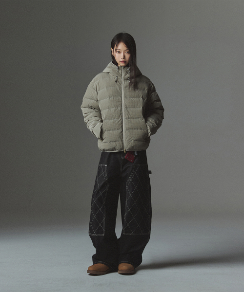 NOT4NERD(ノットフォーナード)の「Stitch Double Knee Denim Pants - Black(デニムパンツ・レディース・その他・LARGE/X-LARGE/MEDIUM)」の8枚目の写真