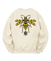 KMC0044 バンブルビー 裏起毛 スウェット - クリーム