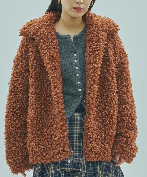 ROSE BUD（ローズバッド）の「FAUX FUR COAT（その他アウター）」 - WEAR