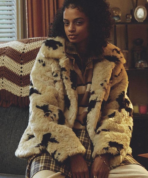 ROSE BUD（ローズバッド）の「FAUX FUR COAT（その他アウター）」 - WEAR