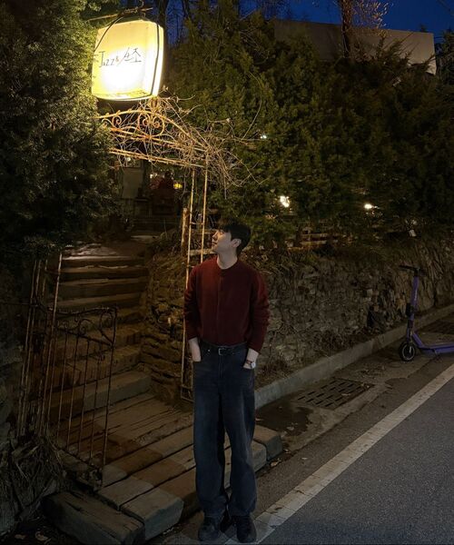 EXCONTAINER(エックスコンテナ)の「ディープウォッシングワイドデニムパンツ (WASHED BLACK)(デニムパンツ・メンズ・その他・SMALL/MEDIUM/LARGE/X-LARGE)」の4枚目の写真