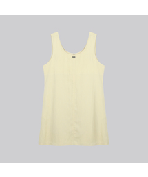 Sleeveless mini dress FRSU01OP02_Cream