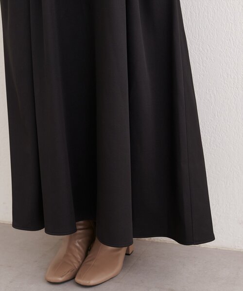 natural couture（ナチュラルクチュール）の「タックキャミワンピース（ワンピース・レディース・アイボリー/グレイッシュベージュ/ブラック・FREE）」の21枚目の写真