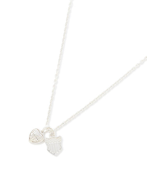 AVIREX(アヴィレックス)の「HEART 2TOP NECKLACE(SILVER)by J.H.M CO.,LTD.(ネックレス・レディース・シルバー・F)」の6枚目の写真