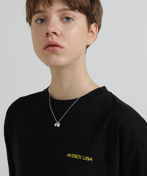 AVIREX(アヴィレックス)の「HEART 2TOP NECKLACE(SILVER)by J.H.M CO.,LTD.(ネックレス・レディース・シルバー・F)」の9枚目の写真