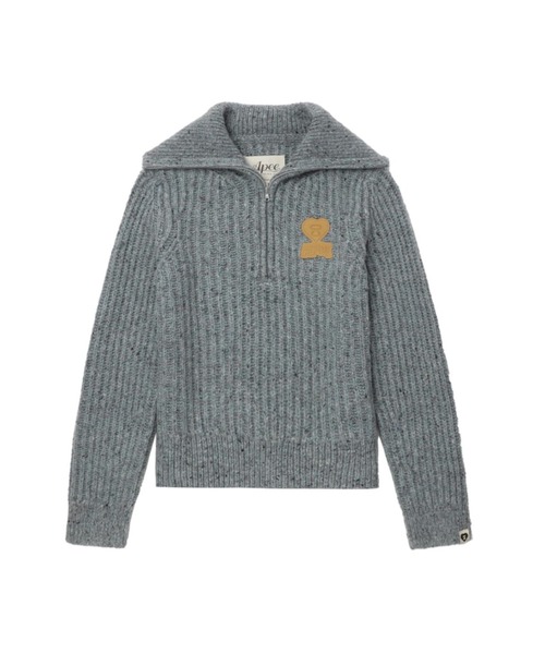 A BATHING APE エイプ XL ジップアップニット A BATHING APE エイプ XL ジップアップニット AAPE BY A BATHING APE