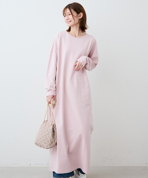 IEDIT きくちあつこさんコラボ Iラインマキシワンピース