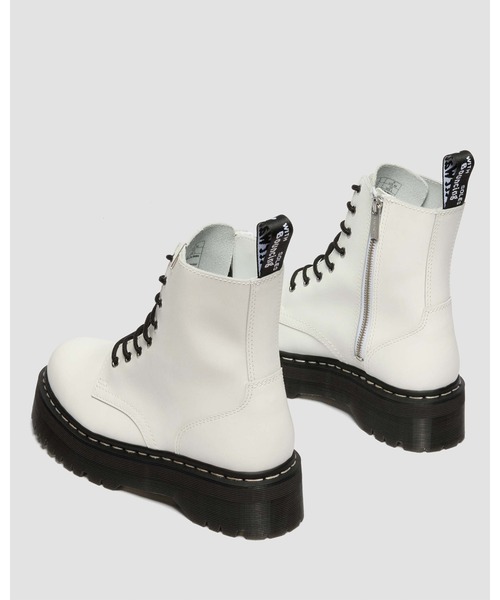 Dr. Martens（ドクターマーチン）の「Dr. Martens/ドクターマーチン JADON ホワイトステッチ 8 ホール ブーツ 43678100（ブーツ・メンズ・ホワイト・UK8/UK7/UK6/UK5/UK4/UK3/UK11/UK10/UK9）」の7枚目の写真