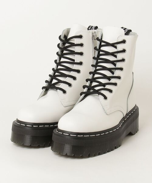 Dr. Martens（ドクターマーチン）の「Dr. Martens/ドクターマーチン JADON ホワイトステッチ 8 ホール ブーツ 43678100（ブーツ・メンズ・ホワイト・UK8/UK7/UK6/UK5/UK4/UK3/UK11/UK10/UK9）」の10枚目の写真