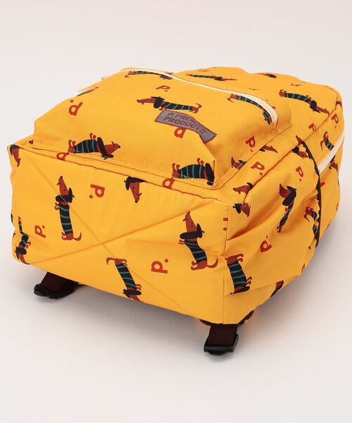 p.premier（ピードットプルミエ）の「ヘビロテしたい総柄リュック（バックパック/リュック・キッズ・ブラック/オフホワイト/レッド/イエロー・SMALL/MEDIUM）」の9枚目の写真