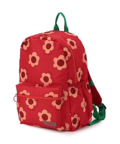 p.premier（ピードットプルミエ）の「ヘビロテしたい総柄リュック（バックパック/リュック・キッズ・ブラック/オフホワイト/レッド/イエロー・SMALL/MEDIUM）」の11枚目の写真