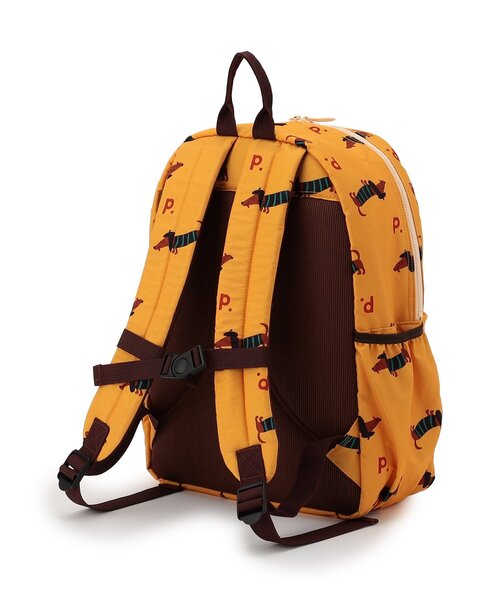 p.premier（ピードットプルミエ）の「ヘビロテしたい総柄リュック（バックパック/リュック・キッズ・ブラック/オフホワイト/レッド/イエロー・SMALL/MEDIUM）」の16枚目の写真