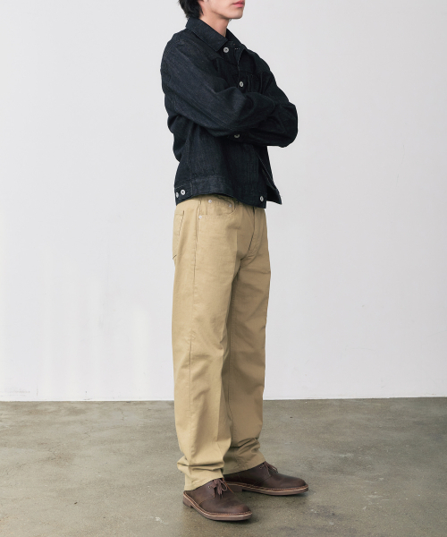 DENMADE(デンメイド)の「DEN0651 crease chino pants(beige)(その他パンツ・メンズ・その他・L/M/S/XL)」の18枚目の写真