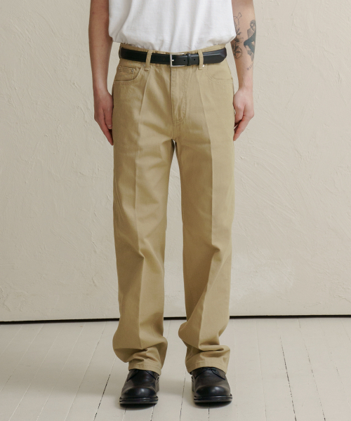 DENMADE(デンメイド)の「DEN0651 crease chino pants(beige)(その他パンツ・メンズ・その他・L/M/S/XL)」の19枚目の写真
