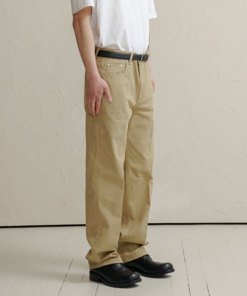 DENMADE(デンメイド)の「DEN0651 crease chino pants(beige)(その他パンツ・メンズ・その他・L/M/S/XL)」の20枚目の写真